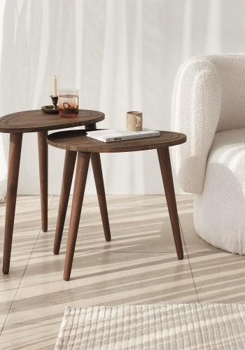 NORDVÄRK St hekkebord (2 stk), valntt