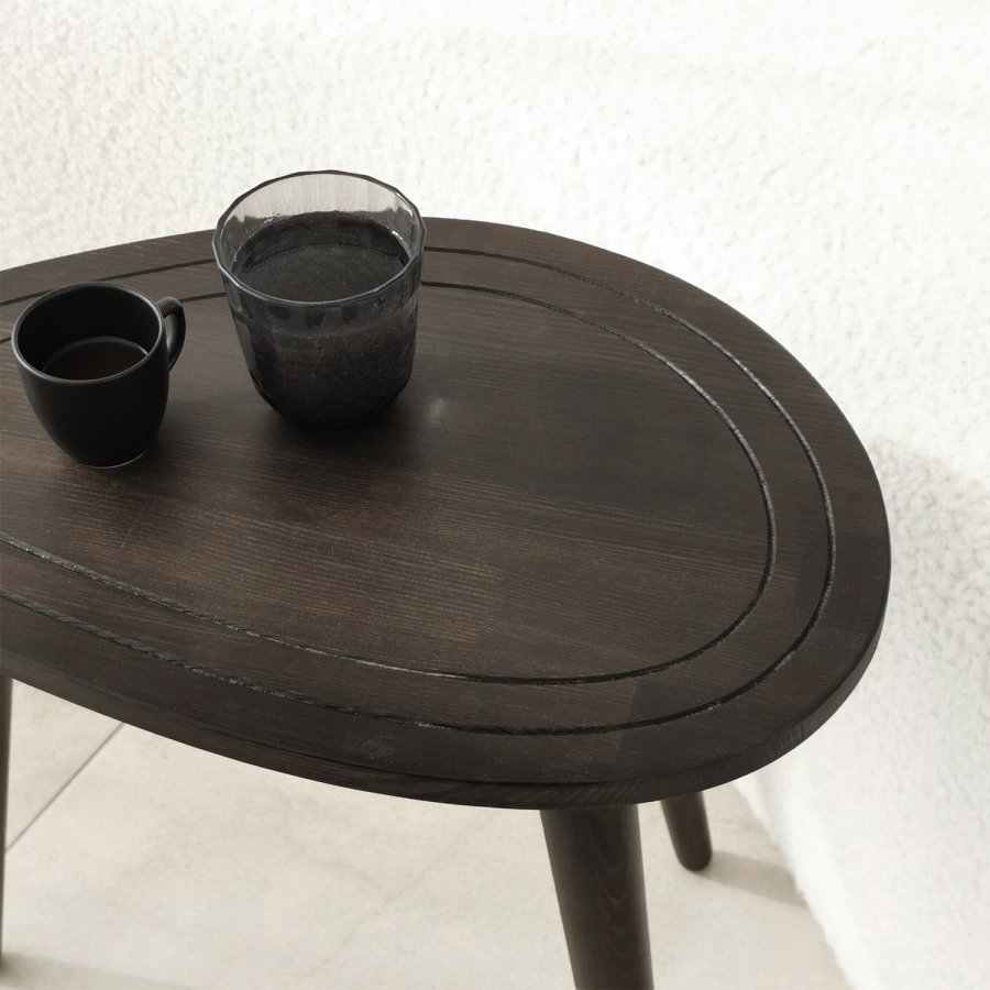 NORDVÄRK St hekkebord (2 stk), antrasitt