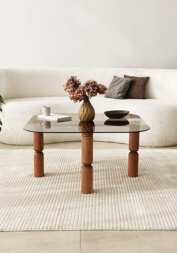 NORDVRK Kei salongbord, valnttBronse