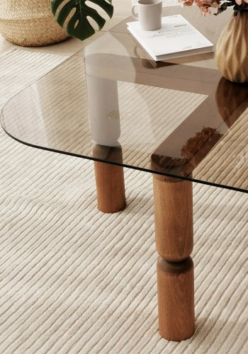 NORDVRK Kei salongbord, valnttBronse