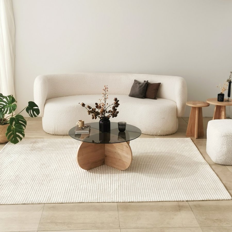 NORDVRK Bubble Sofabord, Eik Smoke