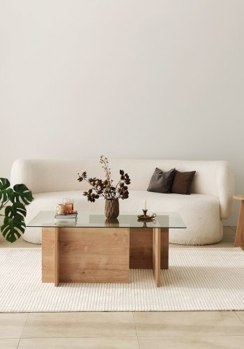 NORDVRK Escape sofabord, safir eik