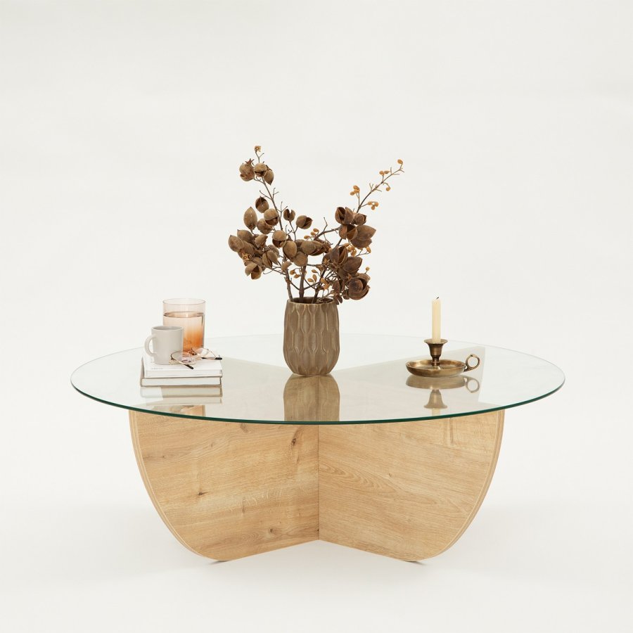 NORDVRK Lily salongbord, safir eik