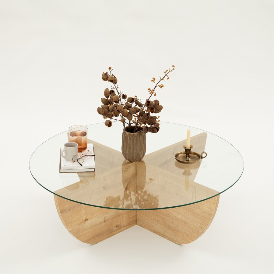 NORDVRK Lily salongbord, safir eik