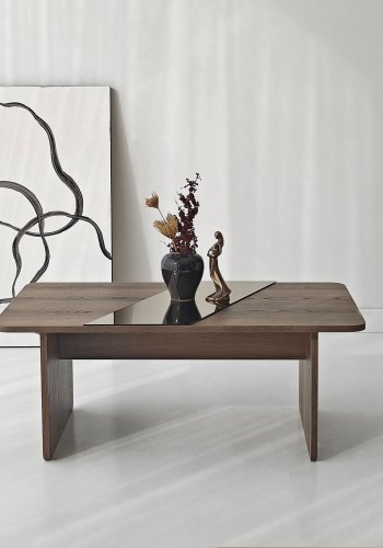 NORDV�RK Favorit - Bronse, salongbord i valn�tt