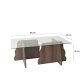 NORDV�RK Canyon � Valn�t, Transparent soffbord