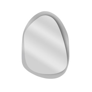 NORDVÄRK Aqua vgspejl, organisk - spejlglas og klar glas (55x75)