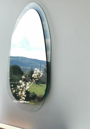 NORDVÄRK Aqua speil, gjennomsiktig