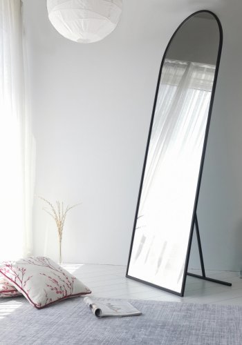 NORDVÄRK Portal Cheval speil, matt sort