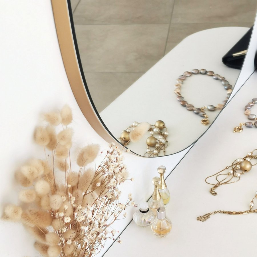 NORDVÄRK Soho speil, gull