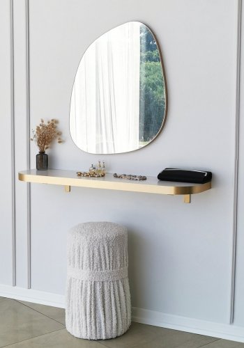 NORDVÄRK Soho speil, gull