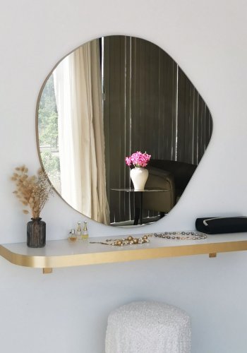 NORDVÄRK Asso speil, gull