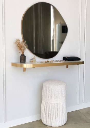 NORDVÄRK Asso speil, gull