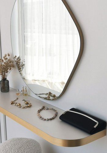 NORDVÄRK Asso speil, gull
