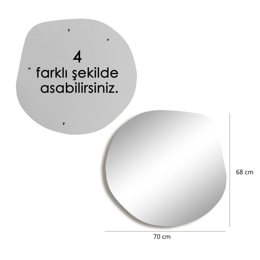 NORDVÄRK Asso speil, gull