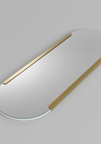 NORDVÄRK Caprice speil, gull