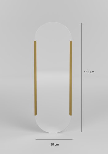 NORDVÄRK Caprice speil, gull