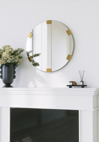 NORDVÄRK Chakra speil, gull