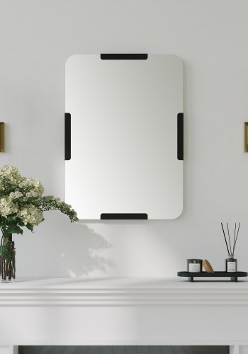 NORDVÄRK Pera speil, sort