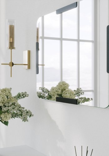 NORDVÄRK Pera speil, sort