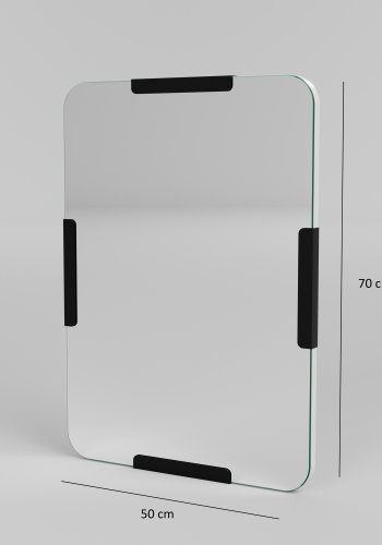 NORDVÄRK Pera speil, sort