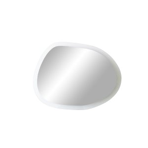 NORDVÄRK Aqua vgspejl, organisk - spejlglas og klar glas (63x83)