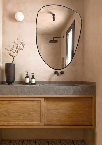 NORDVÄRK Pietra speil, sort