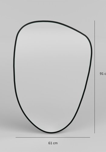 NORDVÄRK Drmmespeil, svart