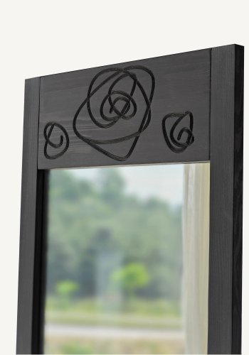 NORDVÄRK Roses Cheval Mirror, antrasitt