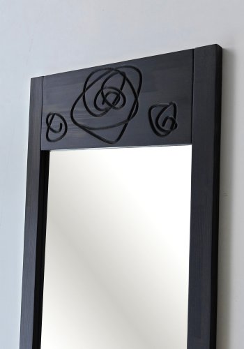NORDVÄRK Roses Cheval Mirror, antrasitt