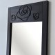 NORDVÄRK Roses Cheval Mirror, antrasitt