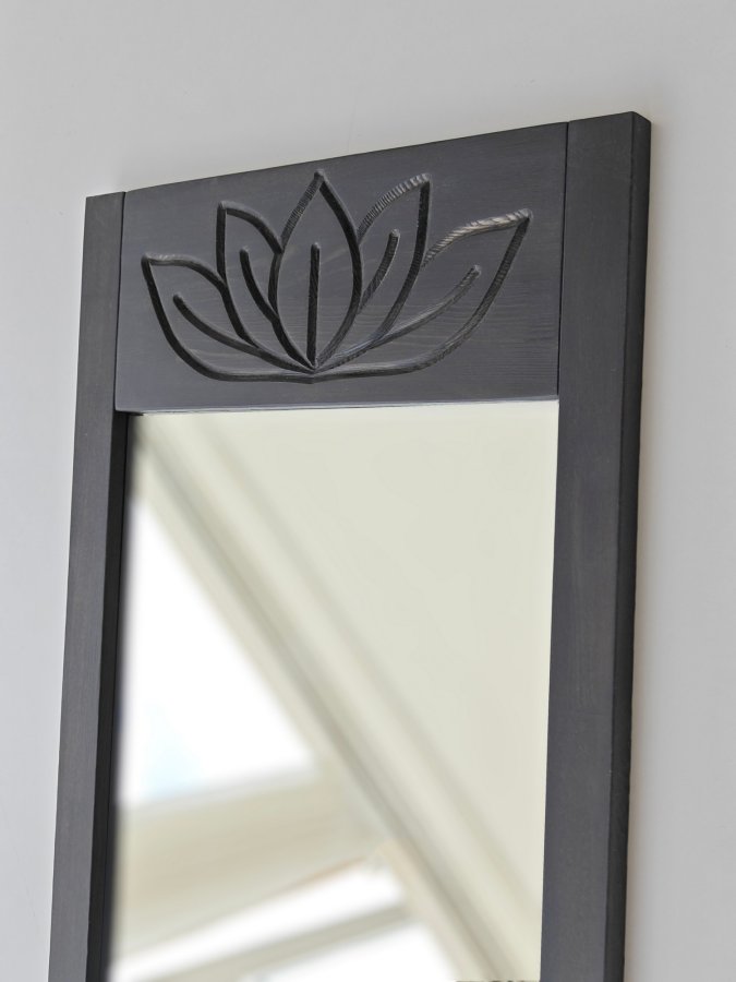 NORDVÄRK Lotus Cheval speil, antrasitt