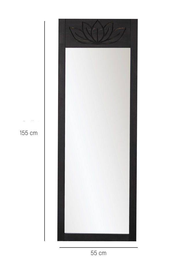 NORDVÄRK Lotus Cheval speil, antrasitt