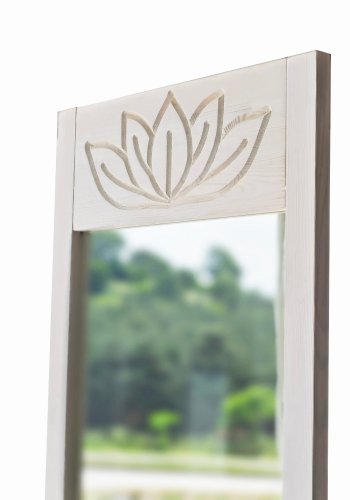 NORDVÄRK Lotus Cheval Speil, Hvit