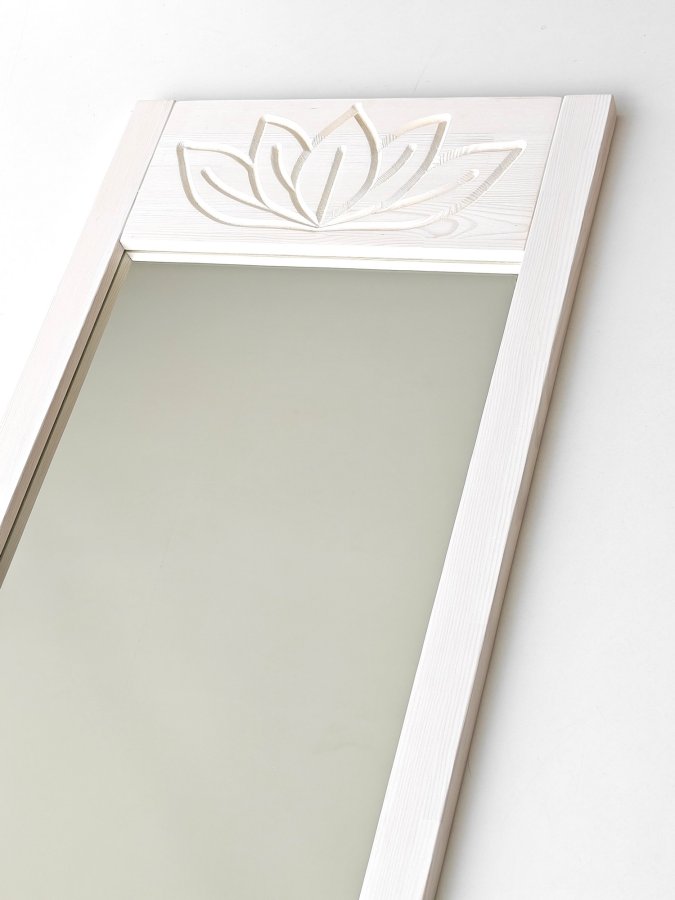 NORDVÄRK Lotus Cheval Speil, Hvit