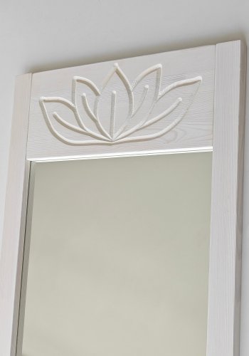 NORDVÄRK Lotus Cheval Speil, Hvit