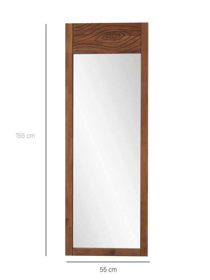 NORDVÄRK Forest Cheval Mirror, Chesnut