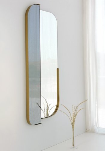 NORDVÄRK Dag- og nattspeil, gull