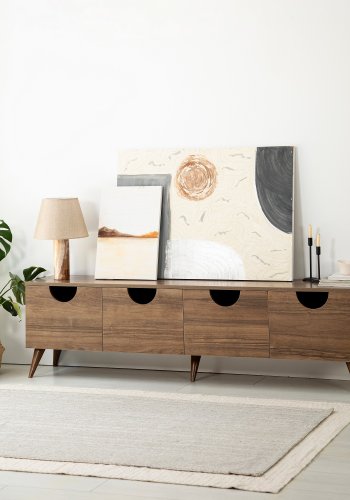 NORDVÄRK Four Seasons TV-stativ, valntt