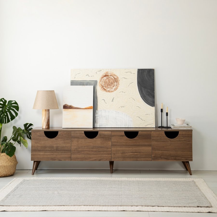 NORDVÄRK Four Seasons TV-stativ, valntt