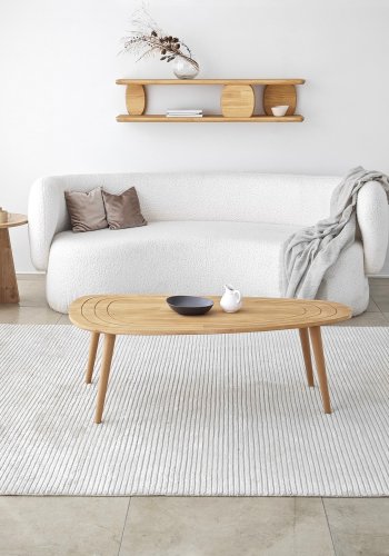 NORDVÄRK Modena vegghylle - naturlig eik