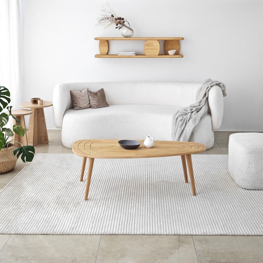 NORDVÄRK Modena vegghylle - naturlig eik