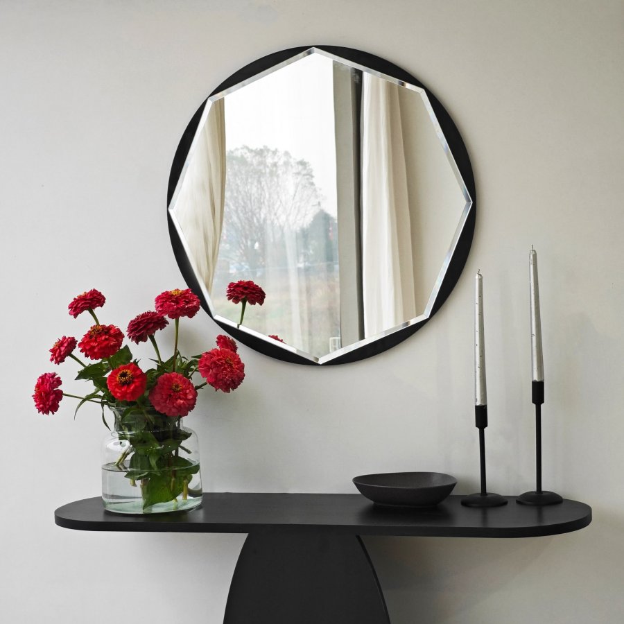 NORDVÄRK Stella speil, sort