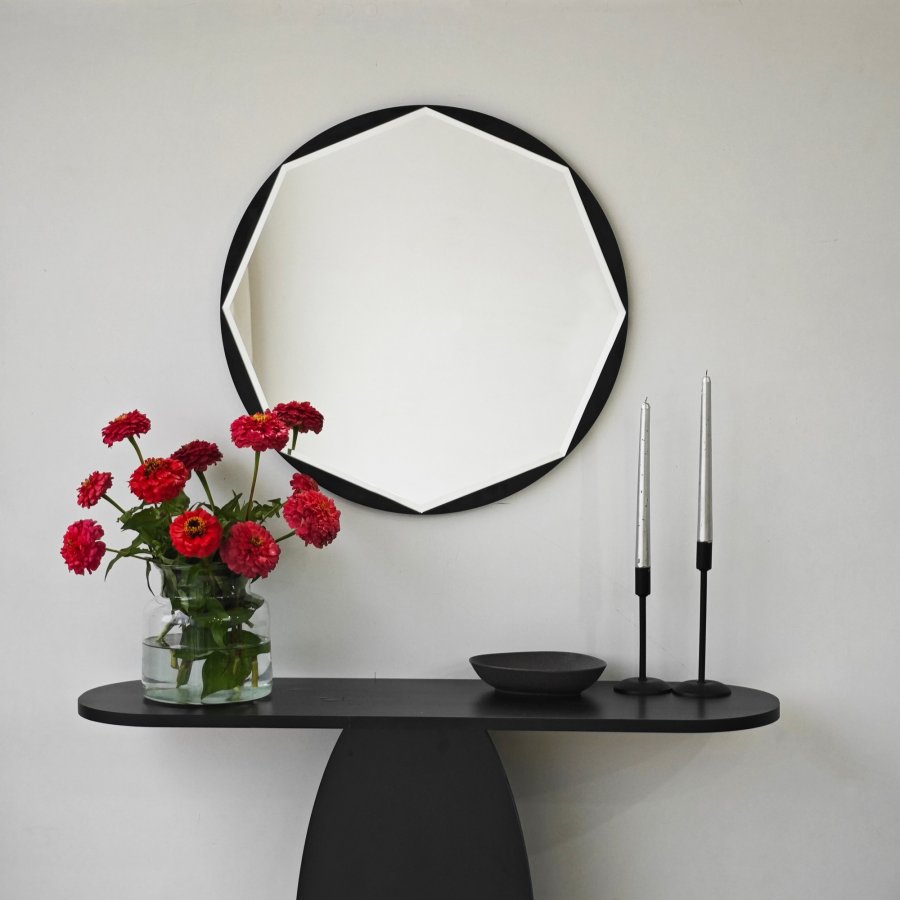 NORDVÄRK Stella speil, sort