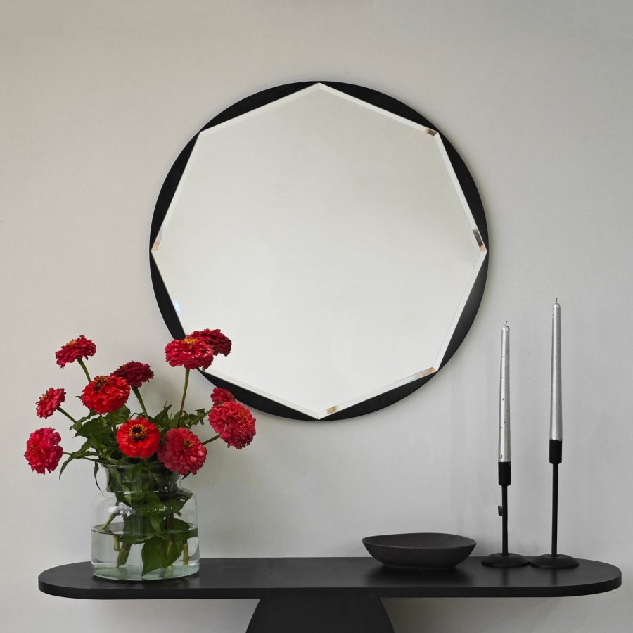 NORDVÄRK Stella speil, sort