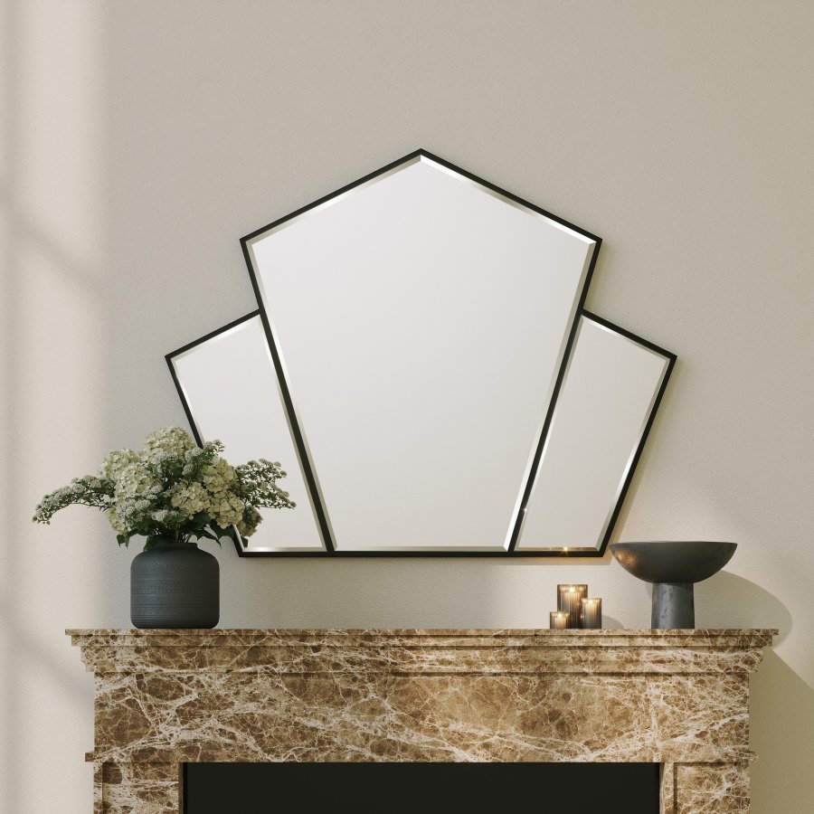 NORDVÄRK Egoistisk speil, svart