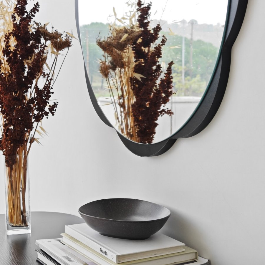 NORDVÄRK Fiore speil, sort