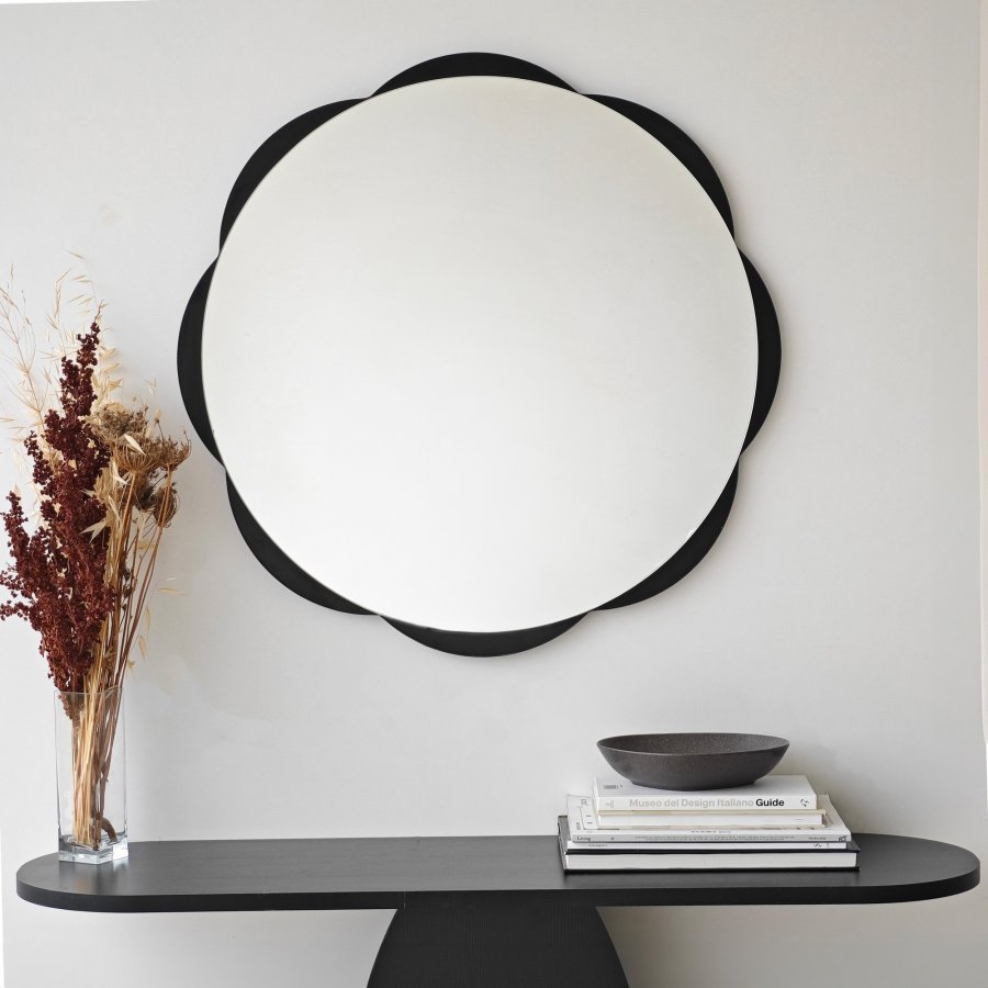 NORDVÄRK Fiore speil, sort