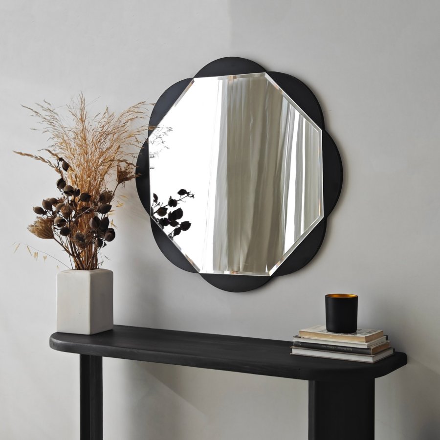 NORDVÄRK Fiore speil, sort