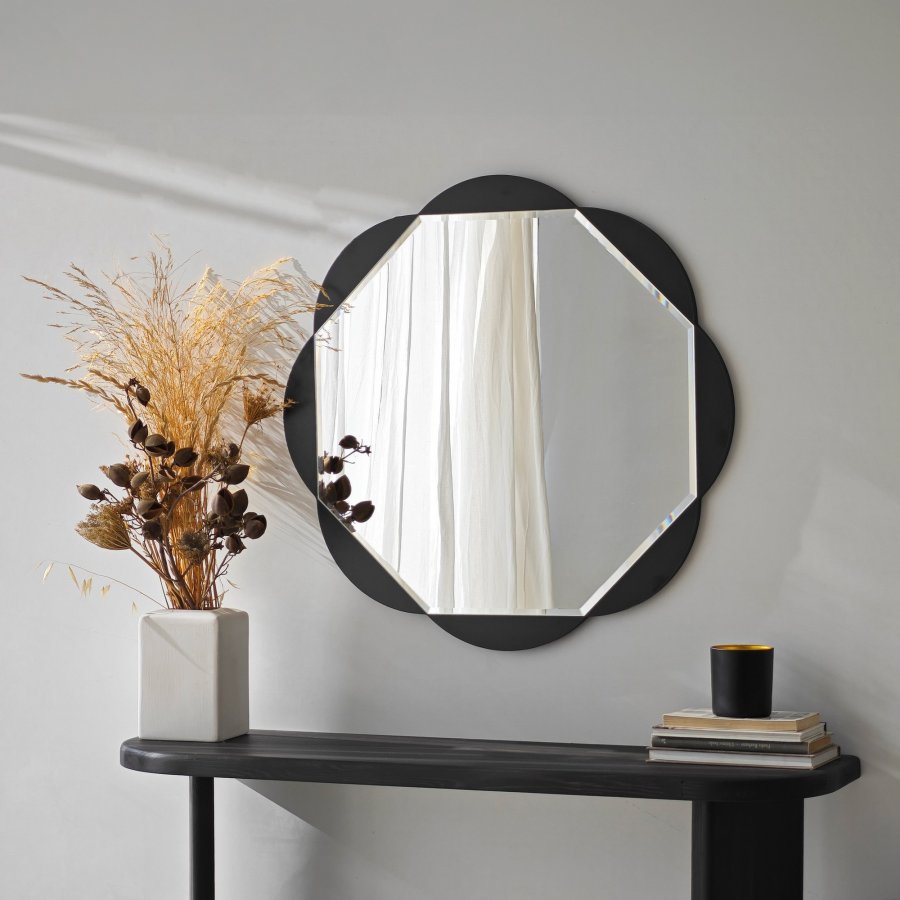 NORDVÄRK Fiore speil, sort